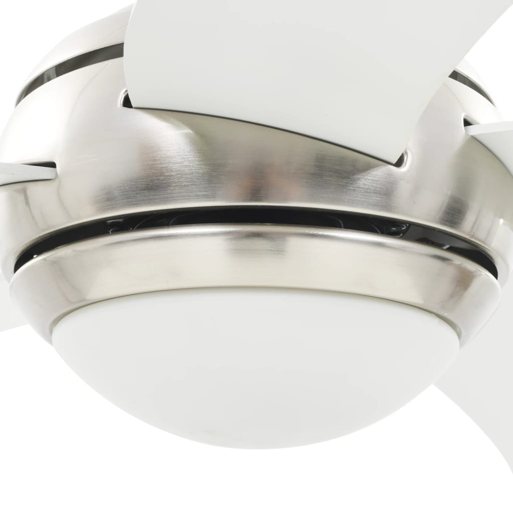 Ventilador-de-techo-Vega-con-lampara-blanco-Ø128-cm-detalles-lampara