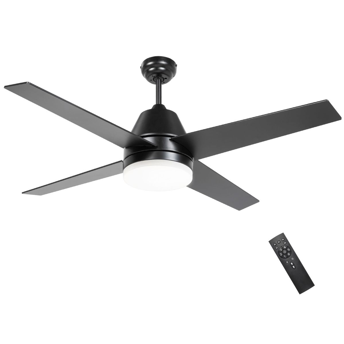 Ventilador-de-techo-Delos-Homcom-46W-4-aspas-funcion-verano-invierno-negro-Ø129-cm