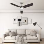 Ventilador-de-techo-Aloe-3-aspas-mando-a-distancia-marron-oscuro-Ø108-cm-animada-luz-apagada