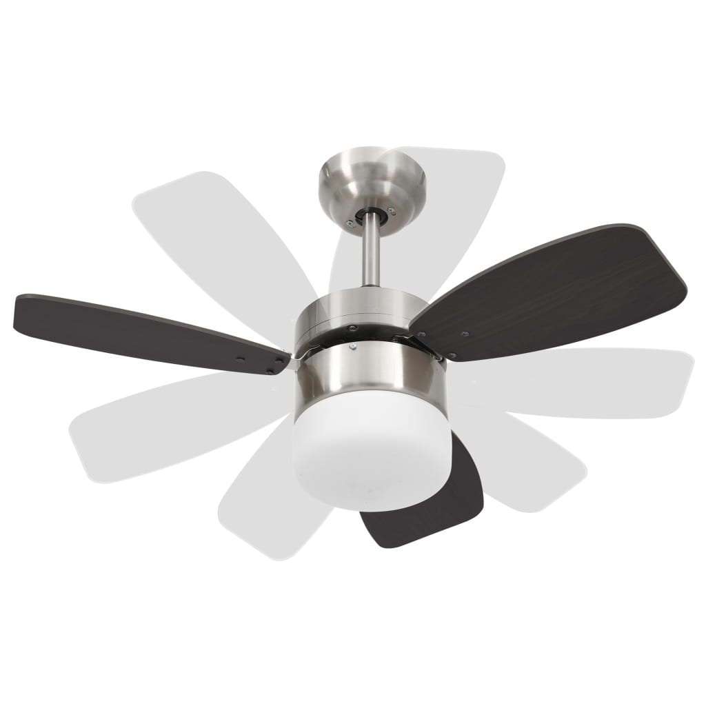 Ventilador-de-techo-Halo-3-aspas-con-mando-a-distancia-marron-oscuro-Ø76-cm-giratorio