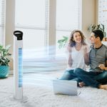 Ventilador-de-torre-Rex-Homcom-50W-oscilante---3-velocidades---control-remoto-blanco-785-cm