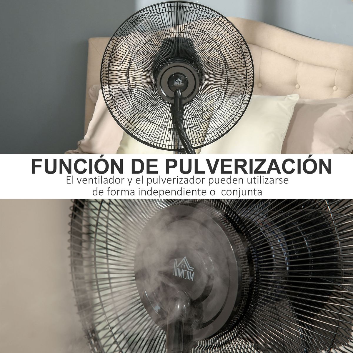 Ventilador-nebulizador-Kald-Homcom-90W-oscilante---boton-ionizador-negro-Ø445x135-cm