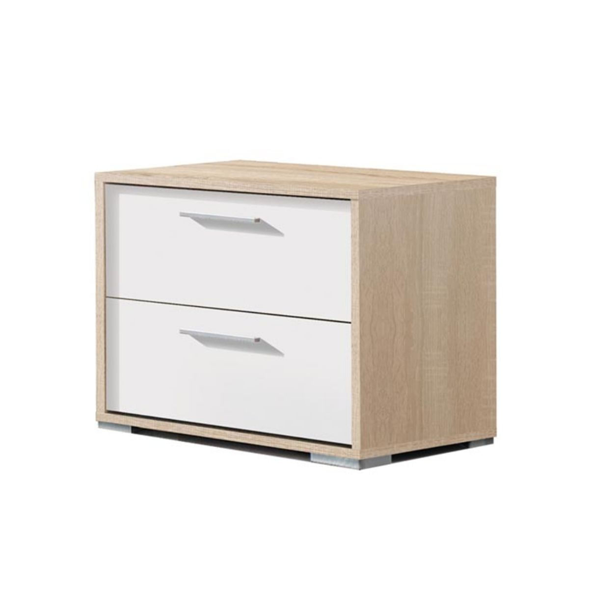 Mesita-de-noche-Zoko-2-cajones-cambria-blanco-44x43x35-cm-fondo-blanco