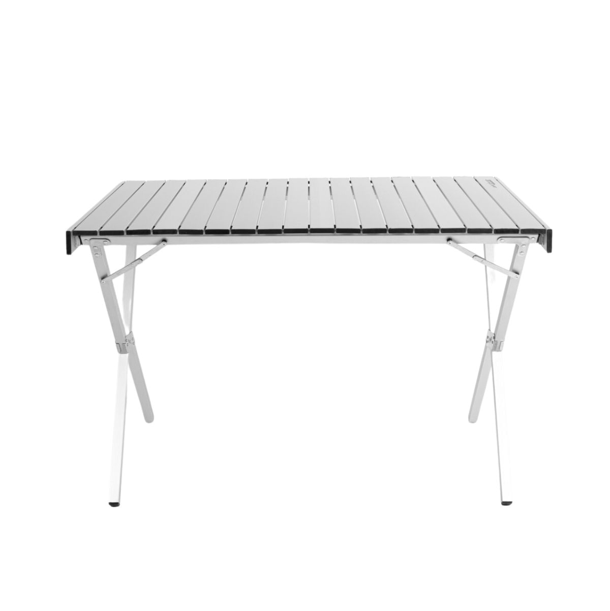 Mesa-de-camping-Aktive-diseño-desmontable-plateado-72x108x71-cm-frontal