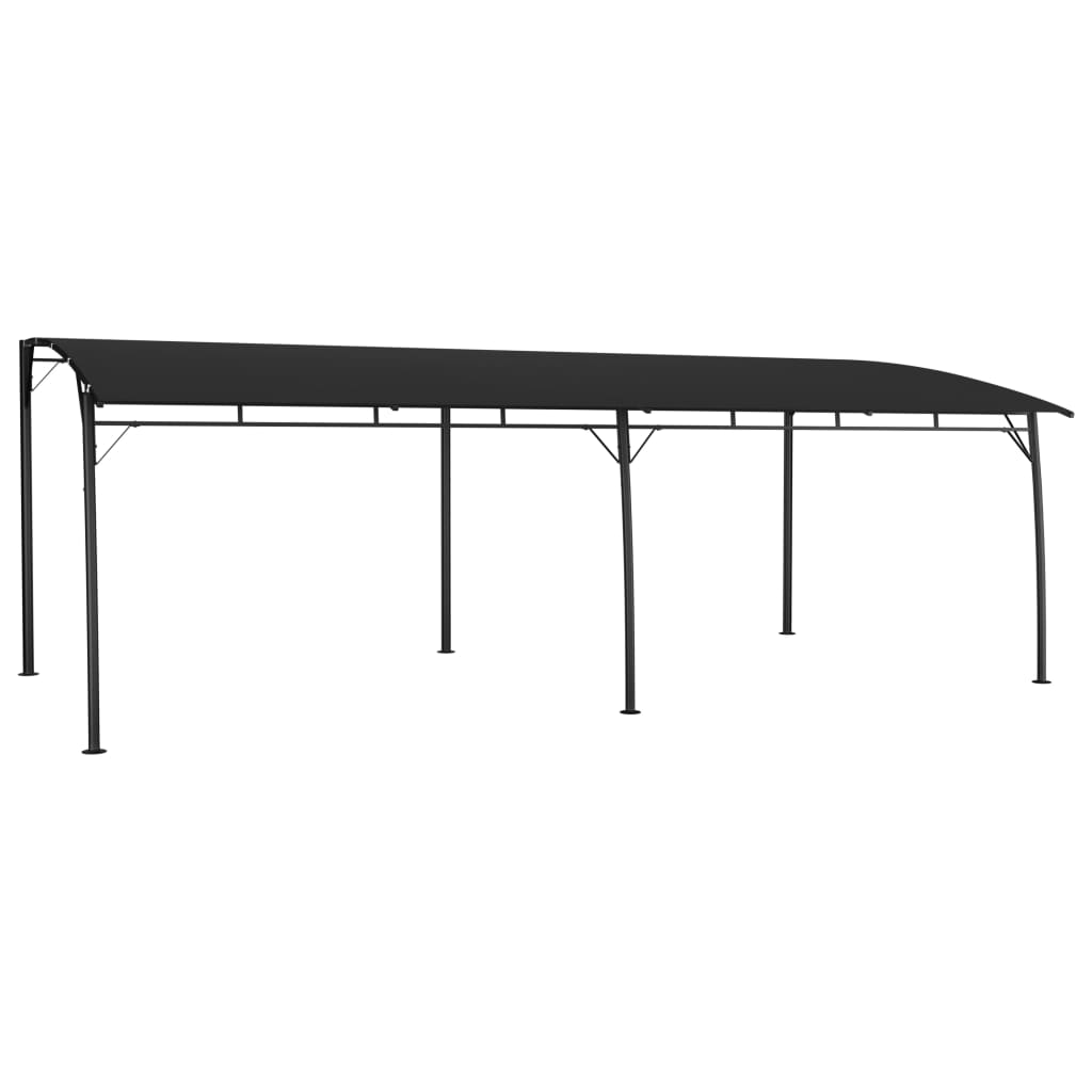 Pergola-Bada-para-jardin-acero-negro-255x600x300-cm
