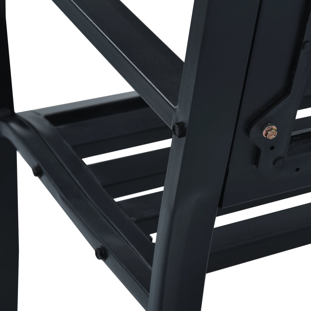 Banco-de-jardin-Bahia-acero-negro-77x125x53-cm-detalle