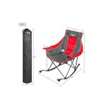 Balancin-para-camping-Aktive-plegable---bolsillos-laterales-gris-rojo--medidas