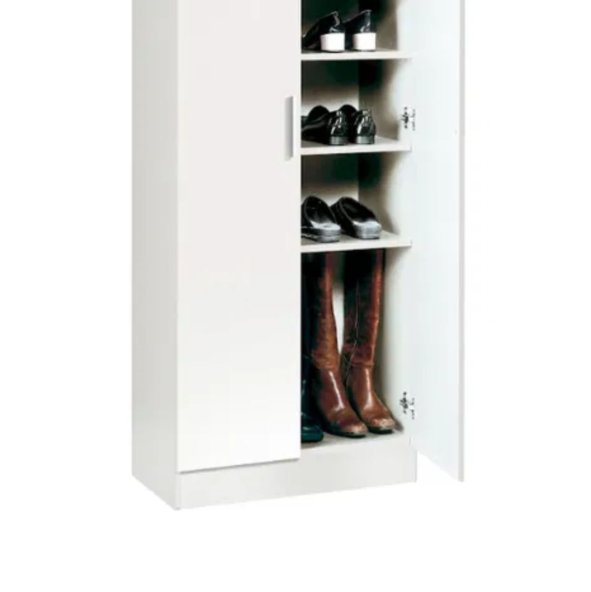 Zapatero Khari 2 puertas 7 niveles blanco 171x59,8x35 cm