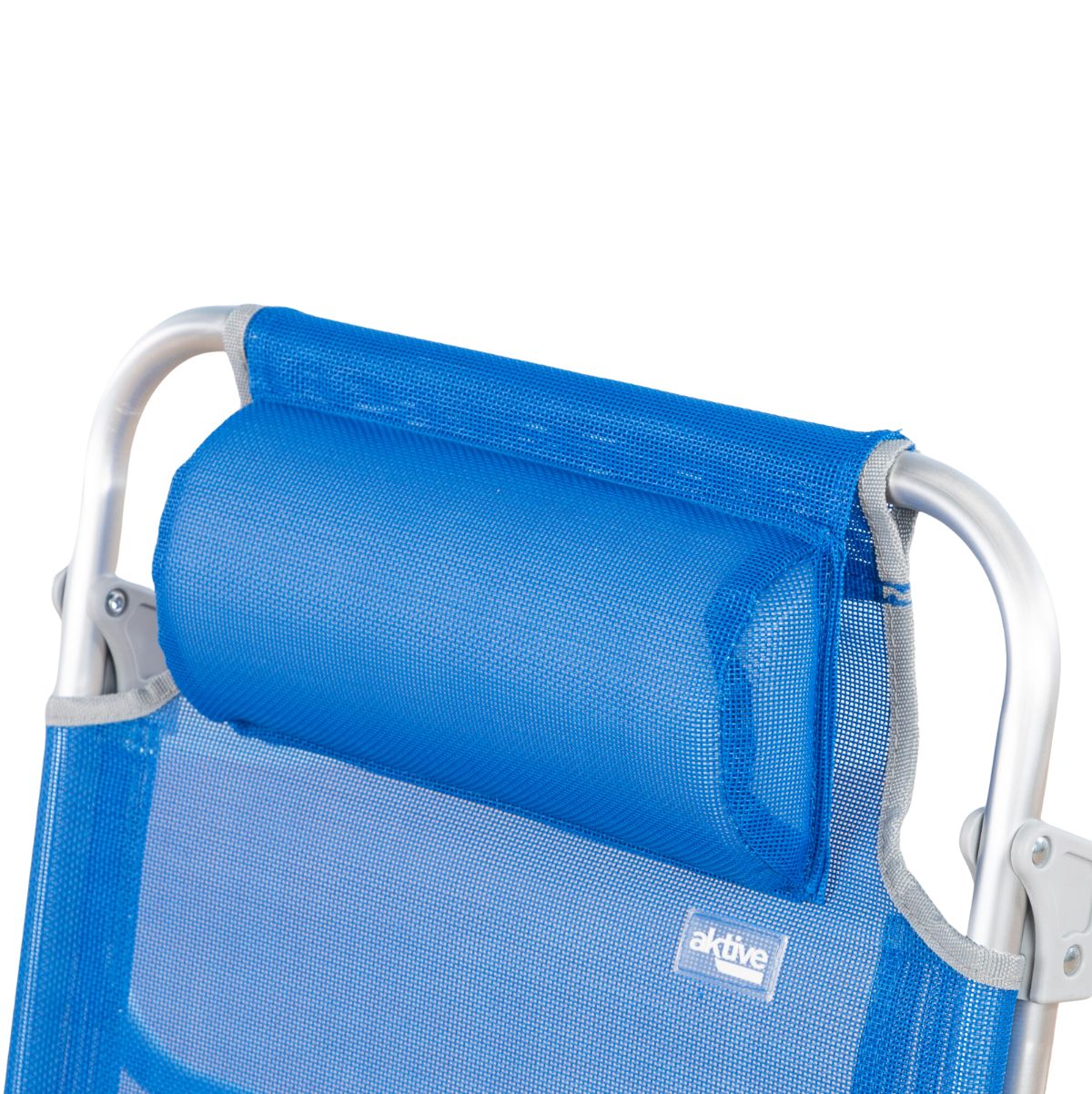 Silla-de-playa-Aktive-reclinable---reposabrazos-azul-oscuro-82x56x49-cm-reposacabezas