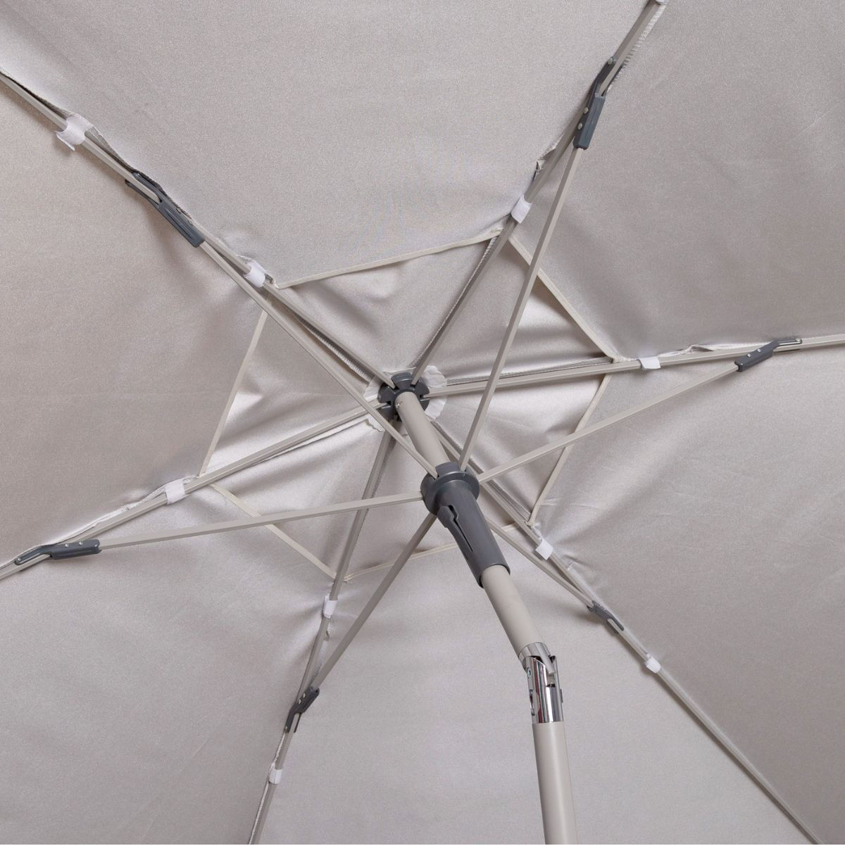 Sombrilla-Aktive-con-ventilacion---bolsa-de-transporte-gris-Ø230-cm-sistema-de-ventilacion