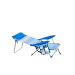 Silla-de-playa-Mallorca-Aktive-cojin---bolsillos---asa-azul-claro-reclinable