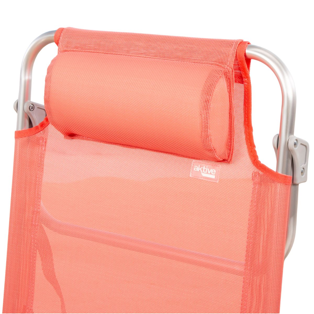 Silla-de-playa-Flamingo-Aktive-reclinable---reposacabezas-rosa--reposacabezas