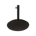 Soporte-de-sombrilla-Aktive-cemento-negro-Ø35-Ø48-mm-fondo-blanco