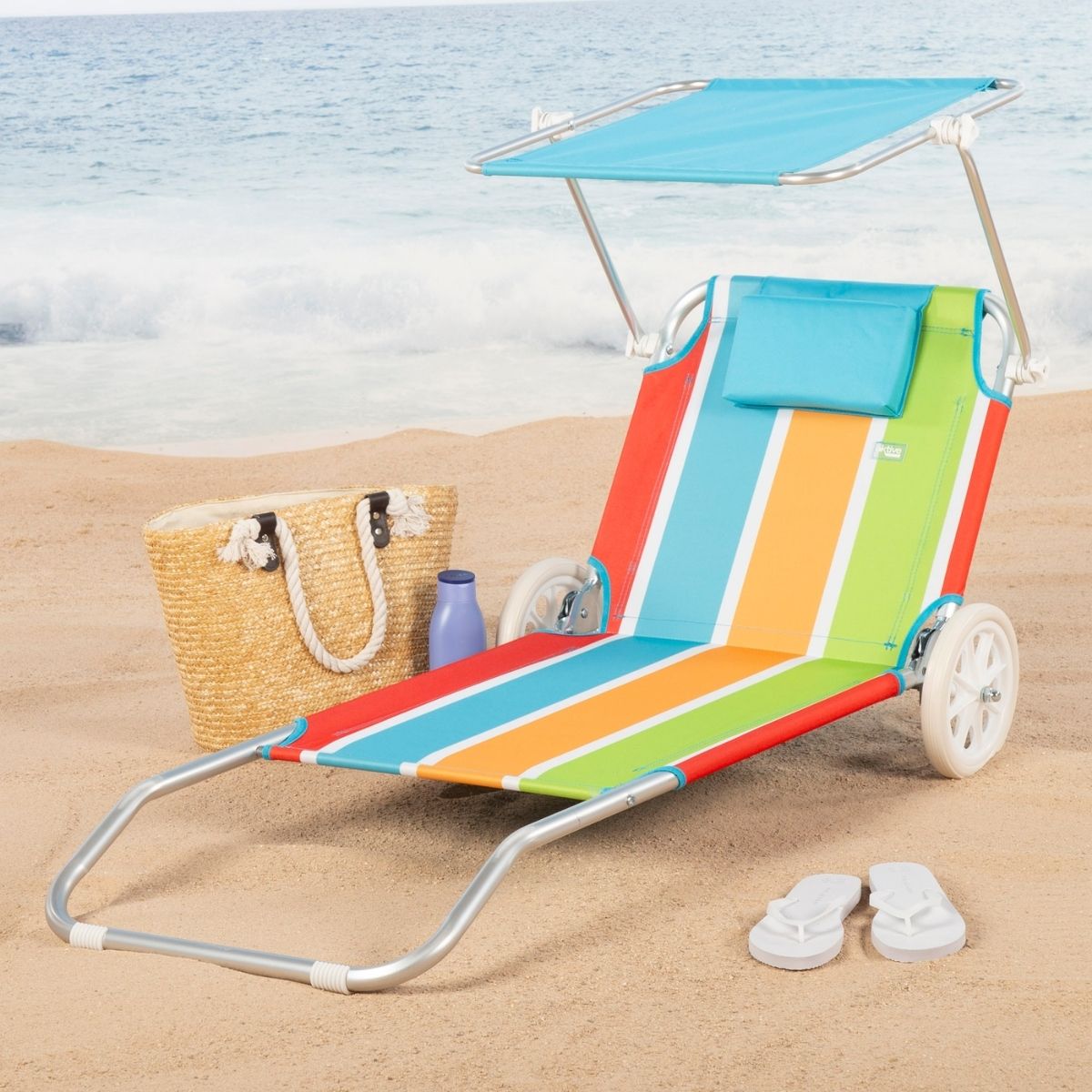 Tumbona-de-playa-Aktive-Beach-asa-de-transporte---ruedas---toldo-multicolor-62x62x117-cm