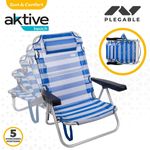 Silla-plegable-Aktive-Beach-multiposicion---cojin-azul-84x54x46-cm-