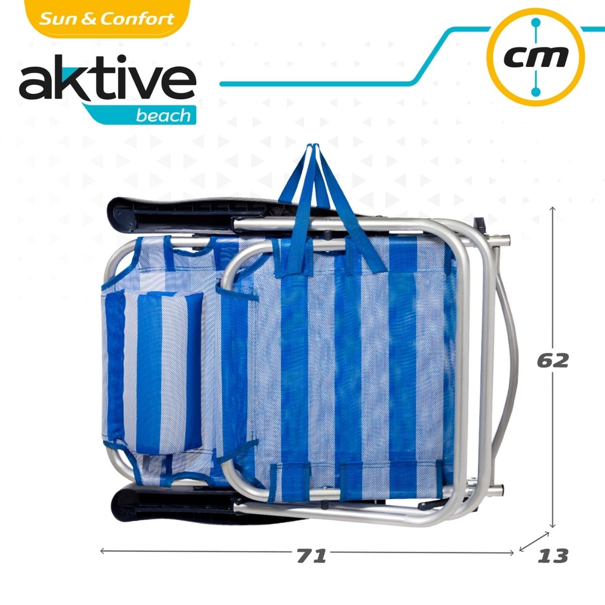 Silla-plegable-Aktive-Beach-multiposicion---cojin-azul-84x54x46-cm-
