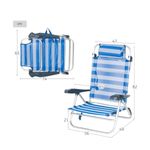 Silla-de-playa-Aktive-Beach-8-posiciones---cojin-azul-82x56x49-cm-