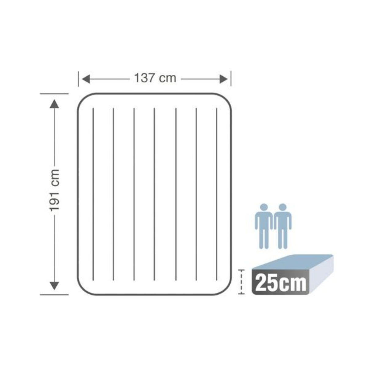Colchon-hinchable-Intex-Downy-2-personas-bomba-de-pie-gris-25x137x192-cm