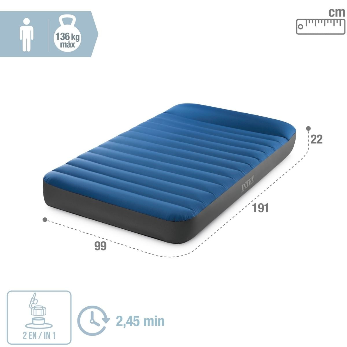 Colchon-hinchable-Intex-Matress-Full-mini-hinchador-electrico-azul-gris-22x137x191-cm