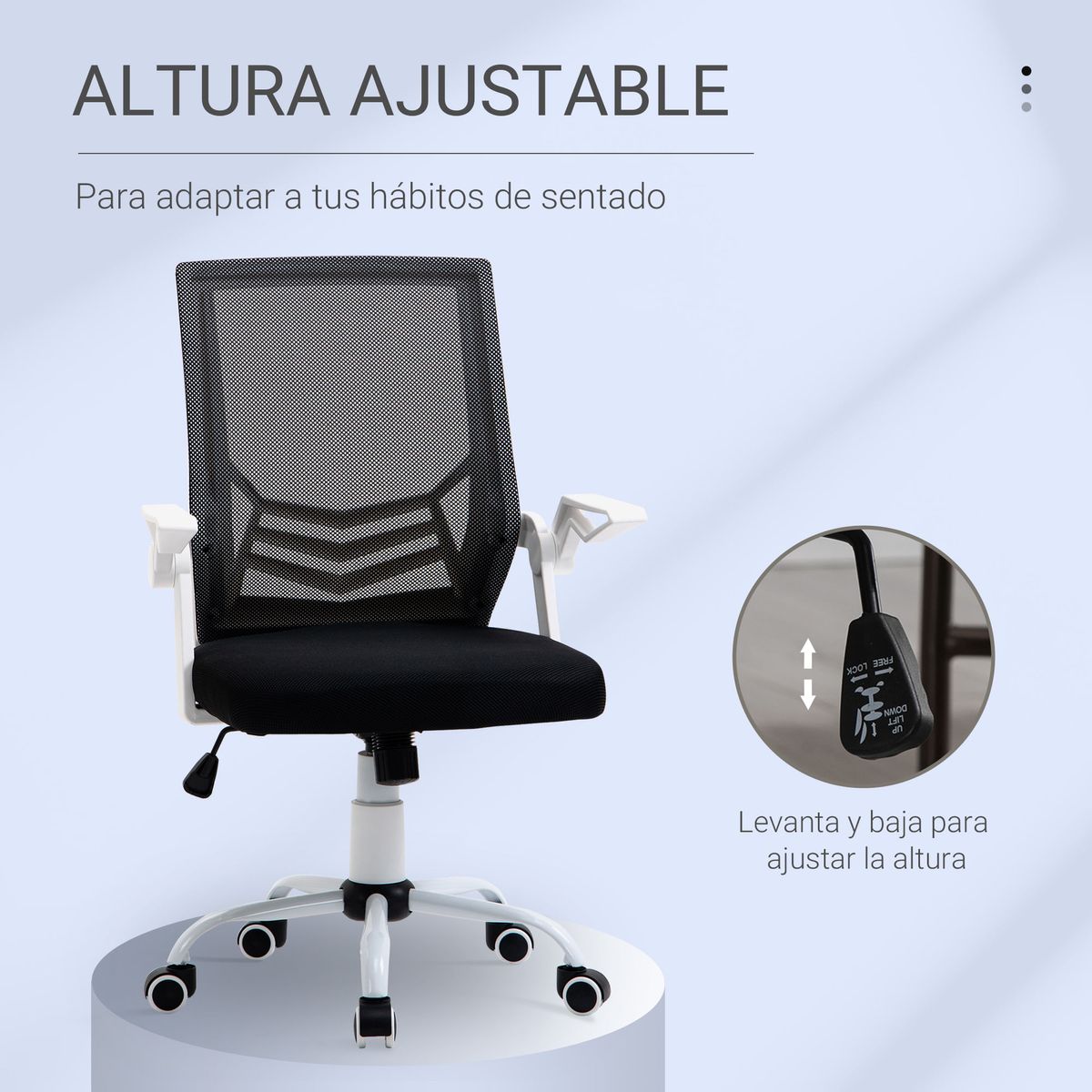 Silla-de-oficina-Alfredo-Vinsetto-altura-ajustable---reposabrazos-abatibles-negro-94-104x625x55-cm