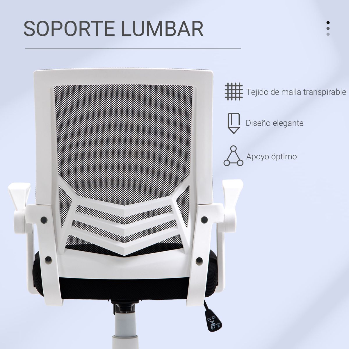 Silla-de-oficina-Alfredo-Vinsetto-altura-ajustable---reposabrazos-abatibles-negro-94-104x625x55-cm