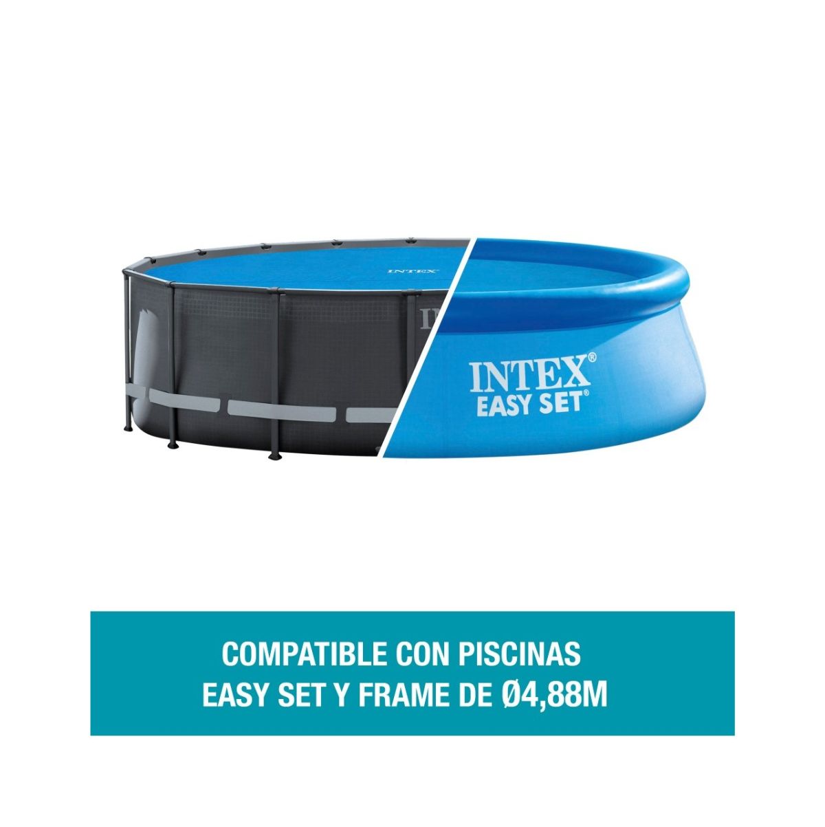 Cobertor-circular-Intex-para-piscinas-Easy-Set-Metal-Frame-azul-Ø488-cm