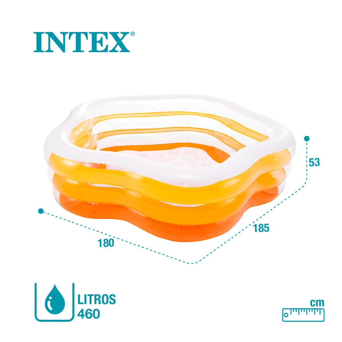 Piscina-hinchable-infantil-Intex-Estrella-460L-naranja-53x185x180-cm