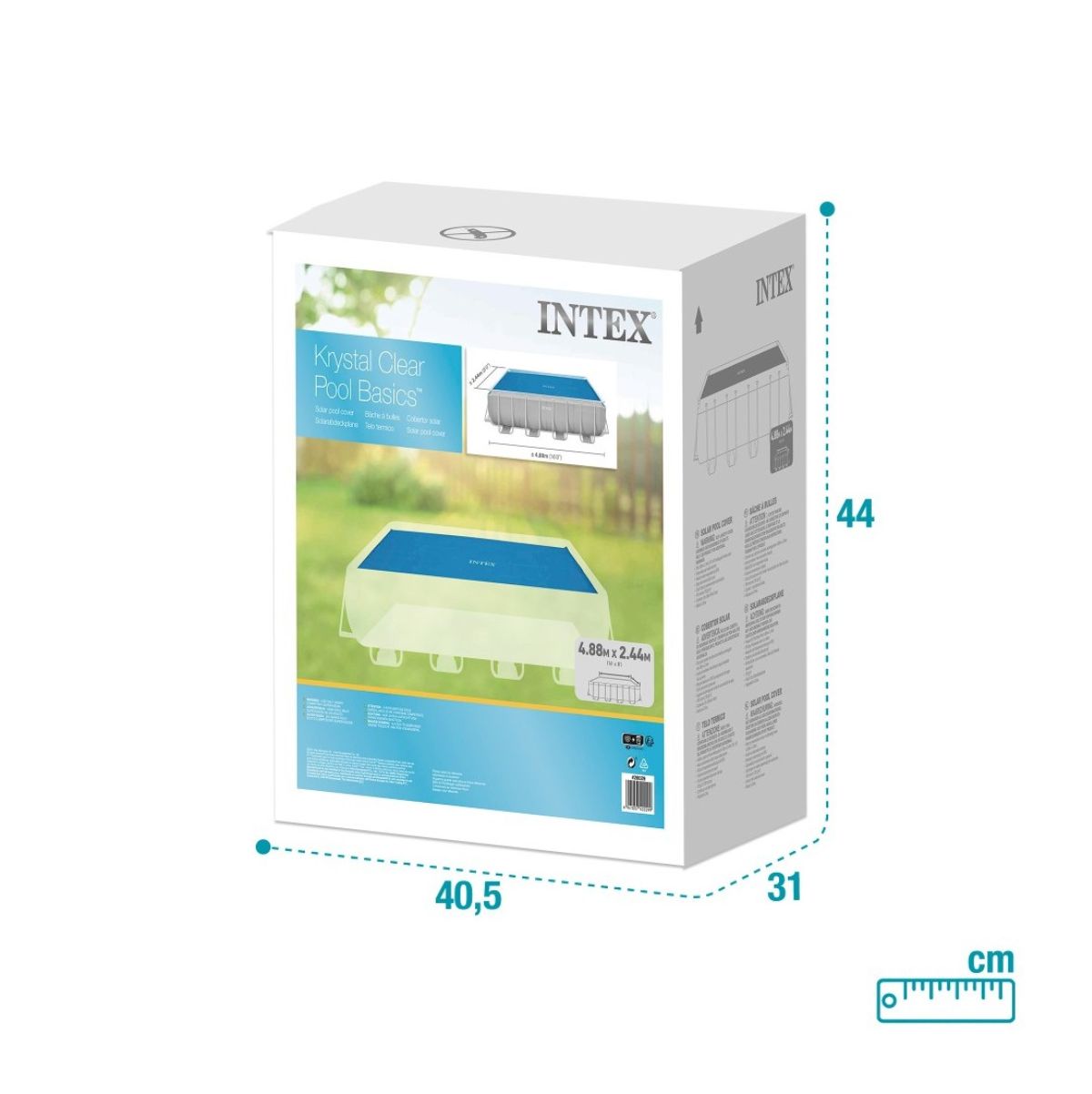 Cobertor-rectangular-Intex-para-piscinas-Metal-Frame-azul-476x234-cm