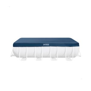 Cobertor rectangular Intex para piscinas Prisma azul oscuro 20x389x184 cm