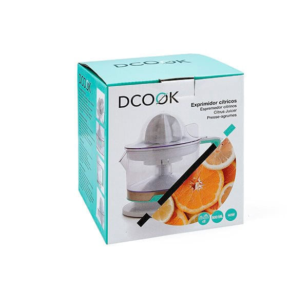 Exprimidor-electrico-Gallery-Decook-40W-doble-cono-blanco-500-ml