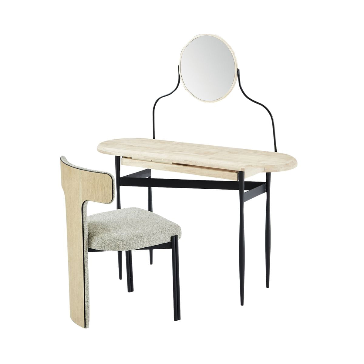 Tocador-Moon-con-cajon-nordish-negro-80x120x40-cm