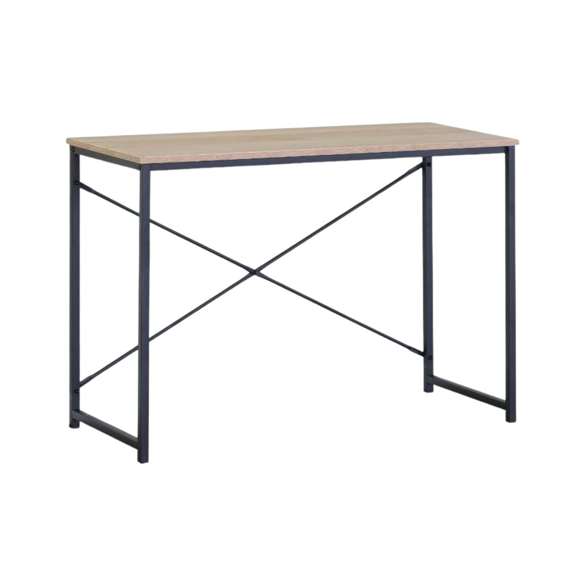 Escritorio-Easy-diseño-fijo-negro-natural-70x100x40-cm