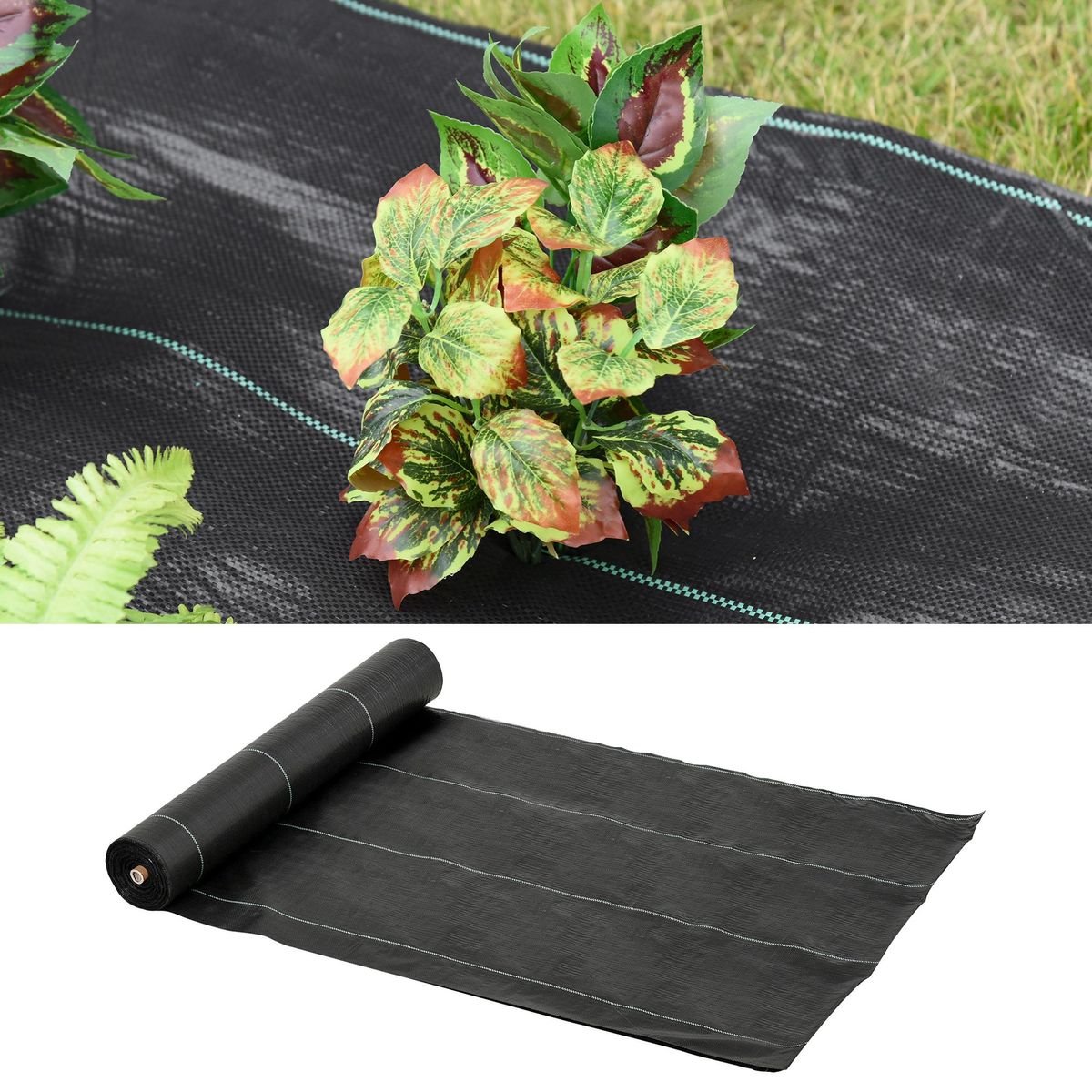 Malla-de-jardin-Formentera-Outsunny-transpirable-100-g-m²-negro-2x50-m