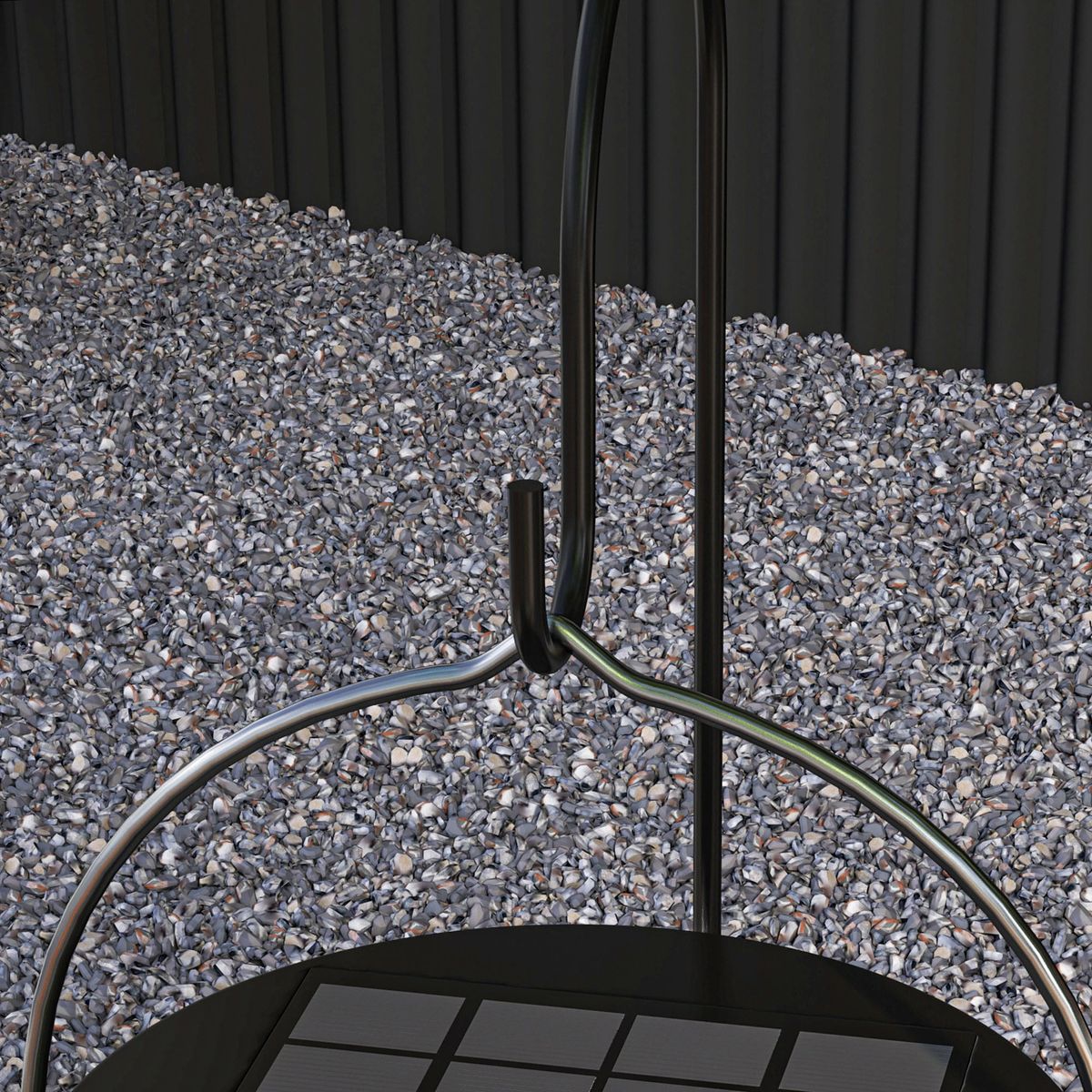 Lampara-antimosquitos-Tabarca-Outsunny-luz-LED-2-en-1-carga-solar---USB-negro-145-cm