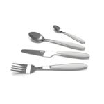 Set-de-20-cubiertos-Colorfull-Pradel-acero-inoxidable-blanco