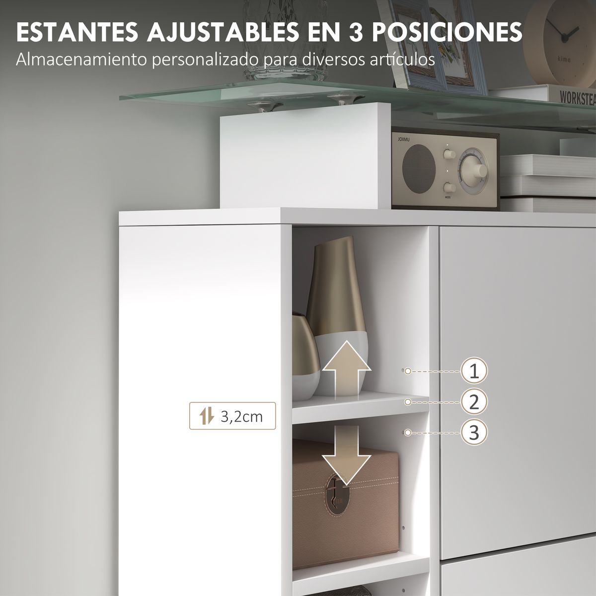Zapatero-Toby-Homcom-2-cajones---4-estantes---repisa-blanco-92x89x25-cm-