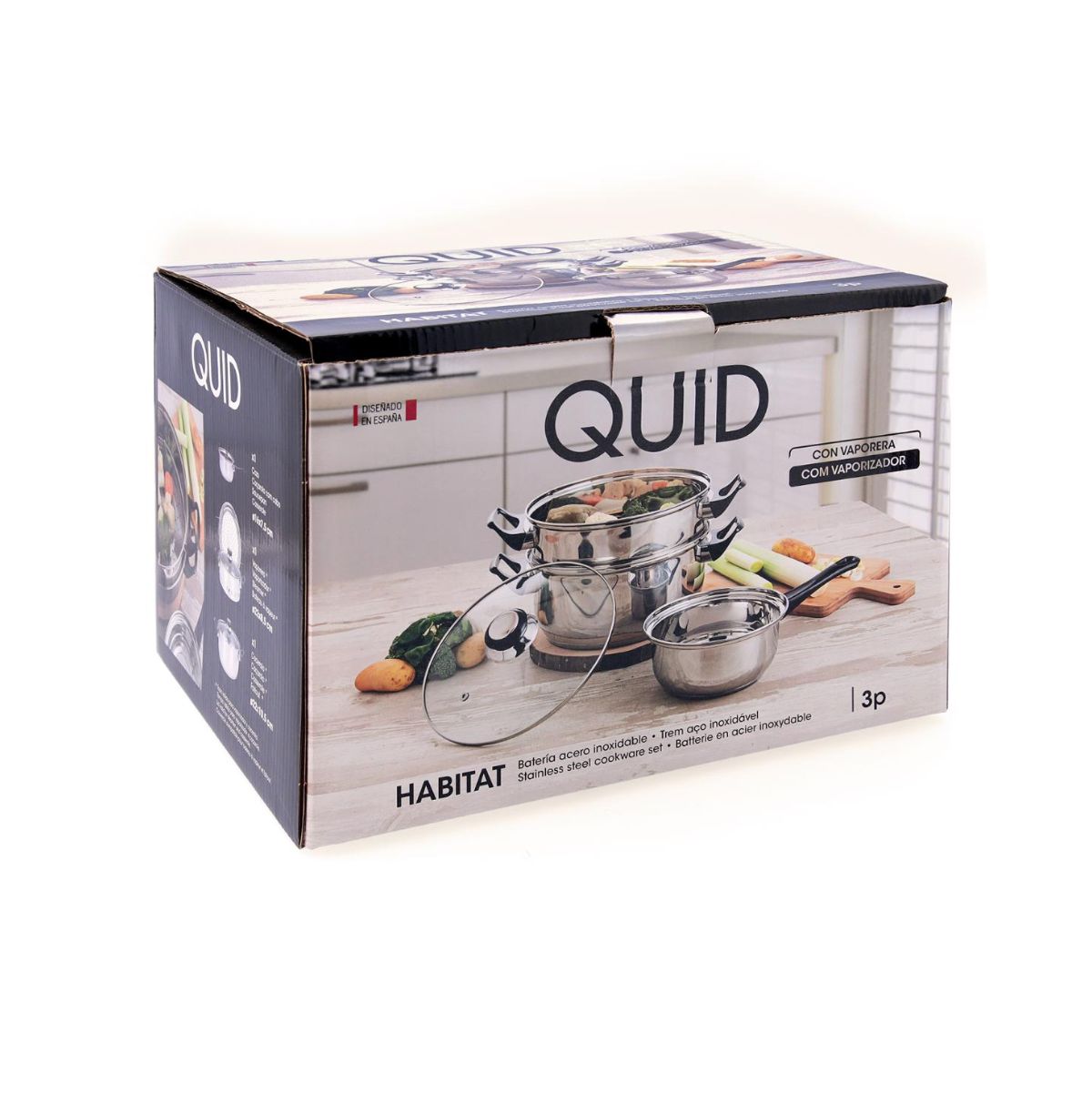 Bateria-de-cocina-3-piezas-Habitat-Quid-acero-inoxidable-