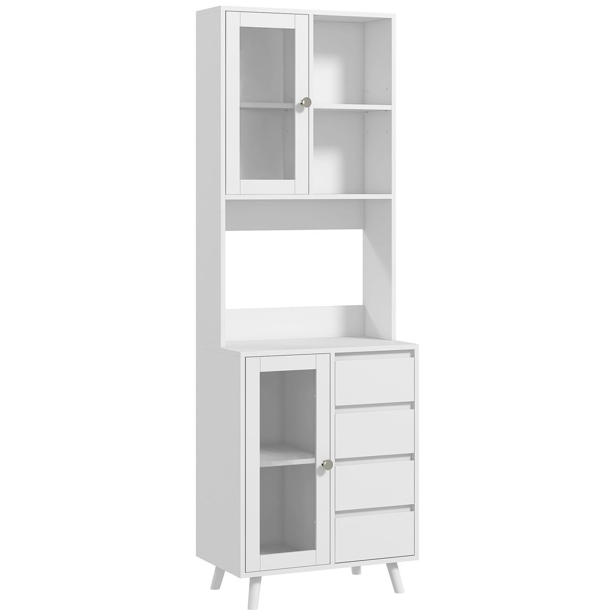Alacena-Moray-Homcom-4-cajones---2-armarios---estante-blanco-180x60x35-cm