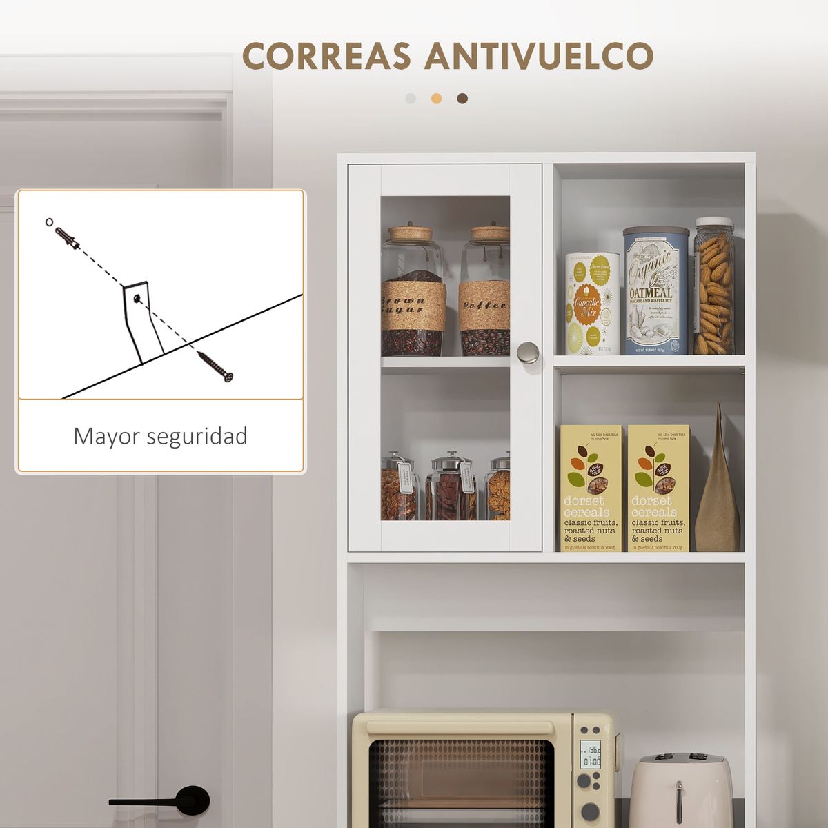 Alacena-Moray-Homcom-4-cajones---2-armarios---estante-blanco-180x60x35-cm