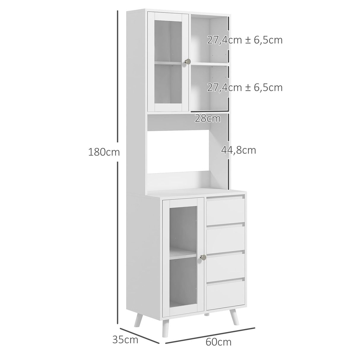 Alacena-Moray-Homcom-4-cajones---2-armarios---estante-blanco-180x60x35-cm