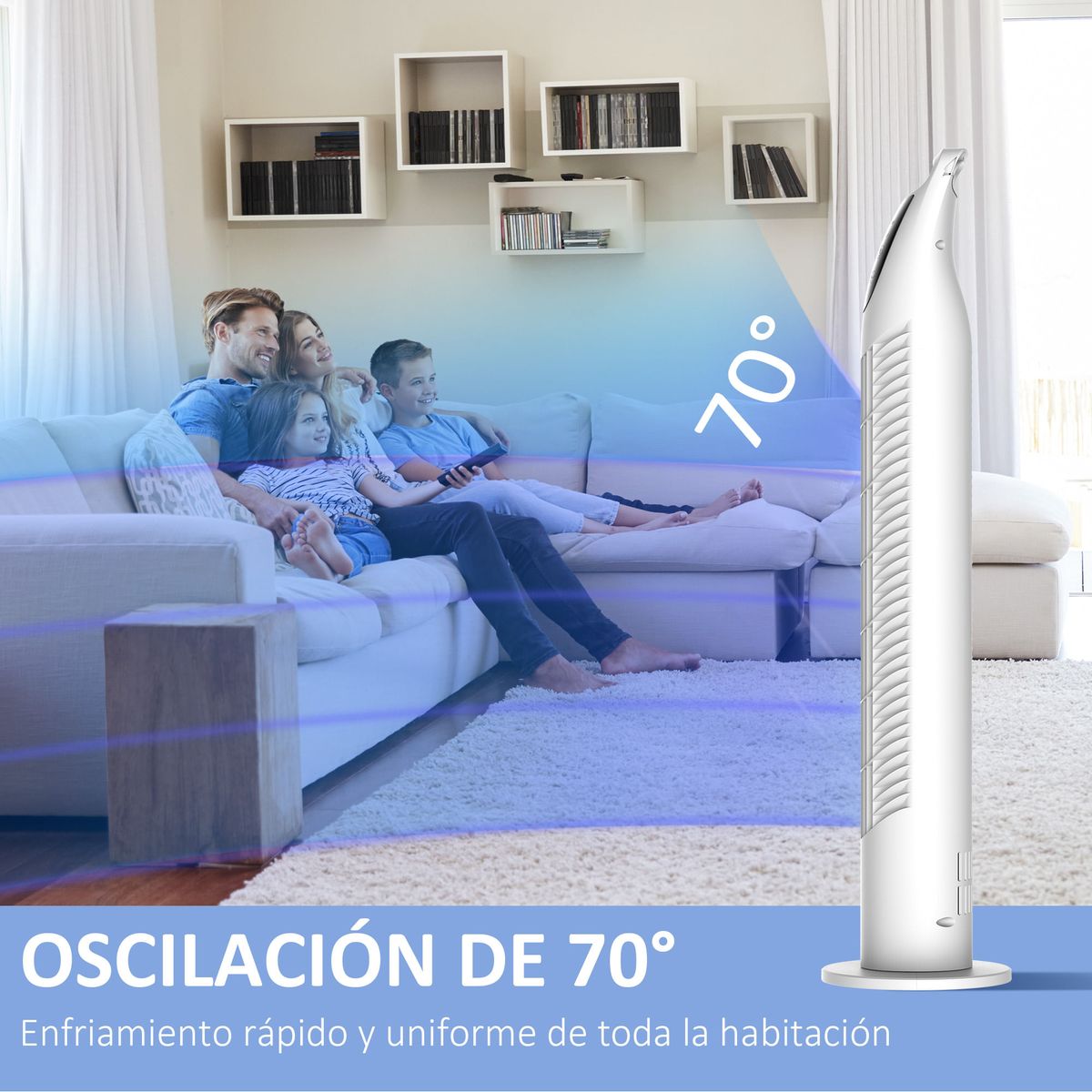 Ventilador-de-torre-Jose-Homcom-40W-oscilante---3-velocidades---control-remoto-blanco-785-cm