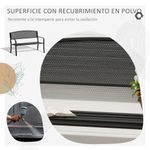 Banco-de-exterior-Up-Outsunny-2-plazas-negro-87x127x60-cm