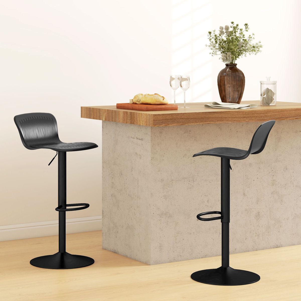 Pack-de-2-taburetes-Tutu-Homcom-altura-ajustable-giratorios-negro-165-975x385x40-cm