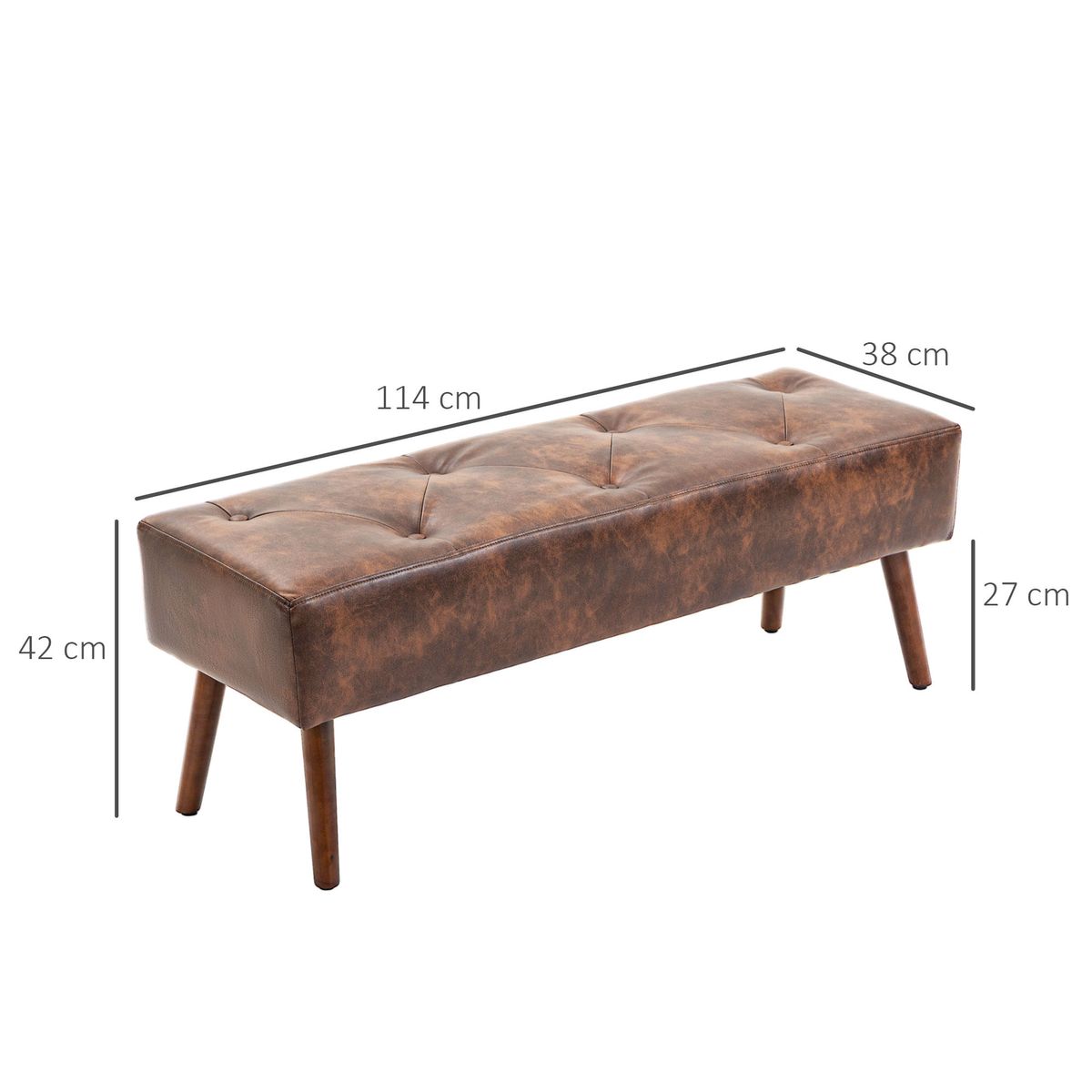 Banqueta-Cloe-Homcom-acolchado-marron-42x114x38-cm