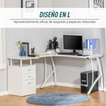 Escritorio-esquinero-Andres-Homcom-3-cajones-blanco-76x1435x1435-cm