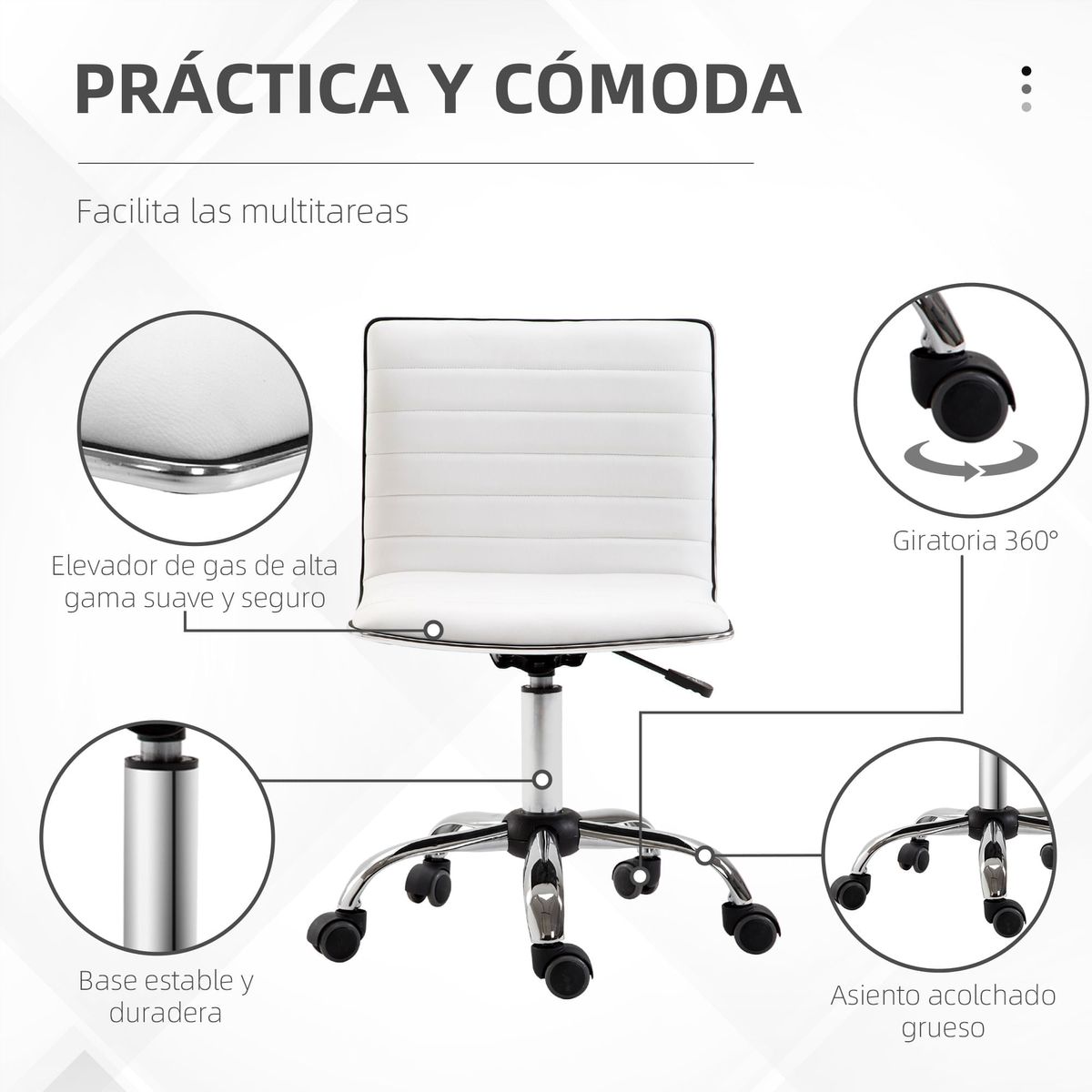 Silla-de-escritorio-Elegance-Homcom-altura-regulable-blanco-78-90x48x52-cm-