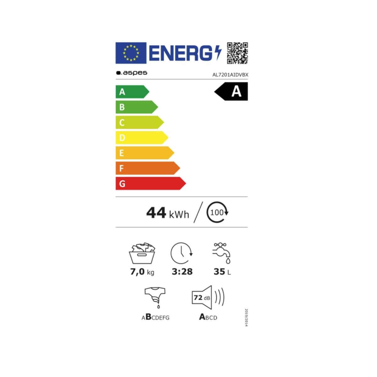 Lavadora-carga-frontal-Aspes-AL7201AIDVBX-7kg-1200-rpm-15-programas-A-inox-60-cm
