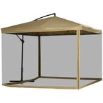 Sombrilla-de-jardin-Vila-Outsunny-excentrica---mosquitera-beige-265x296-cm-fondo-blanco