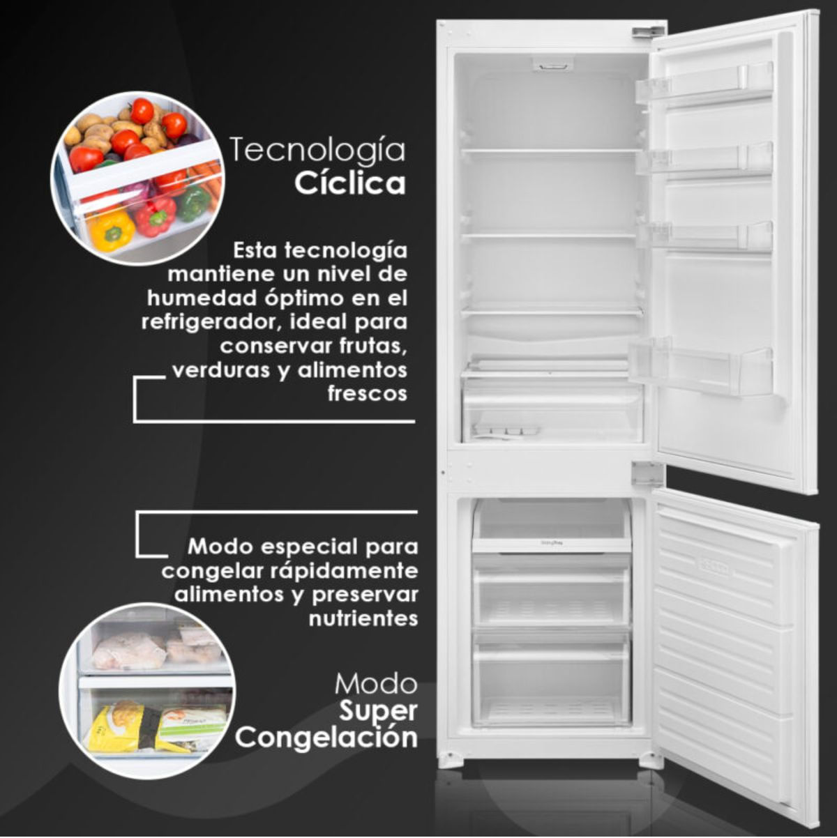 Frigorifico-combi-Aspes-ACI1775500E-integrable-ciclico-251L-E-blanco-177-cm