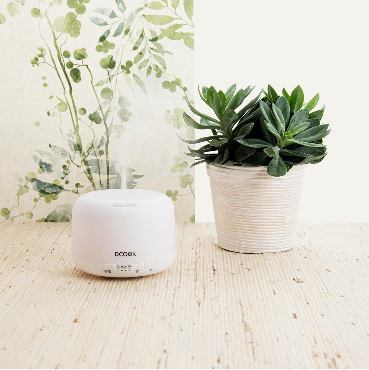 Humidificador-Gallery-Dcook-2-modos---7-colores-LED-blanco-300-ml